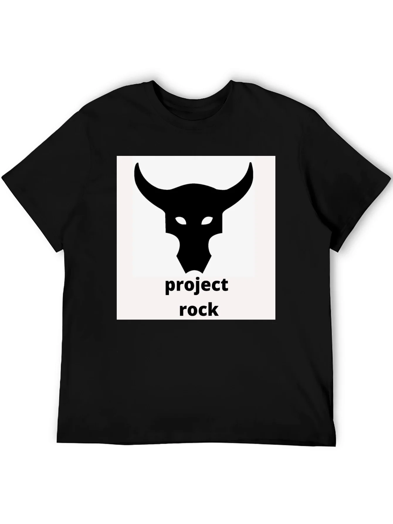 Project Rock Bull T-Shirt Black