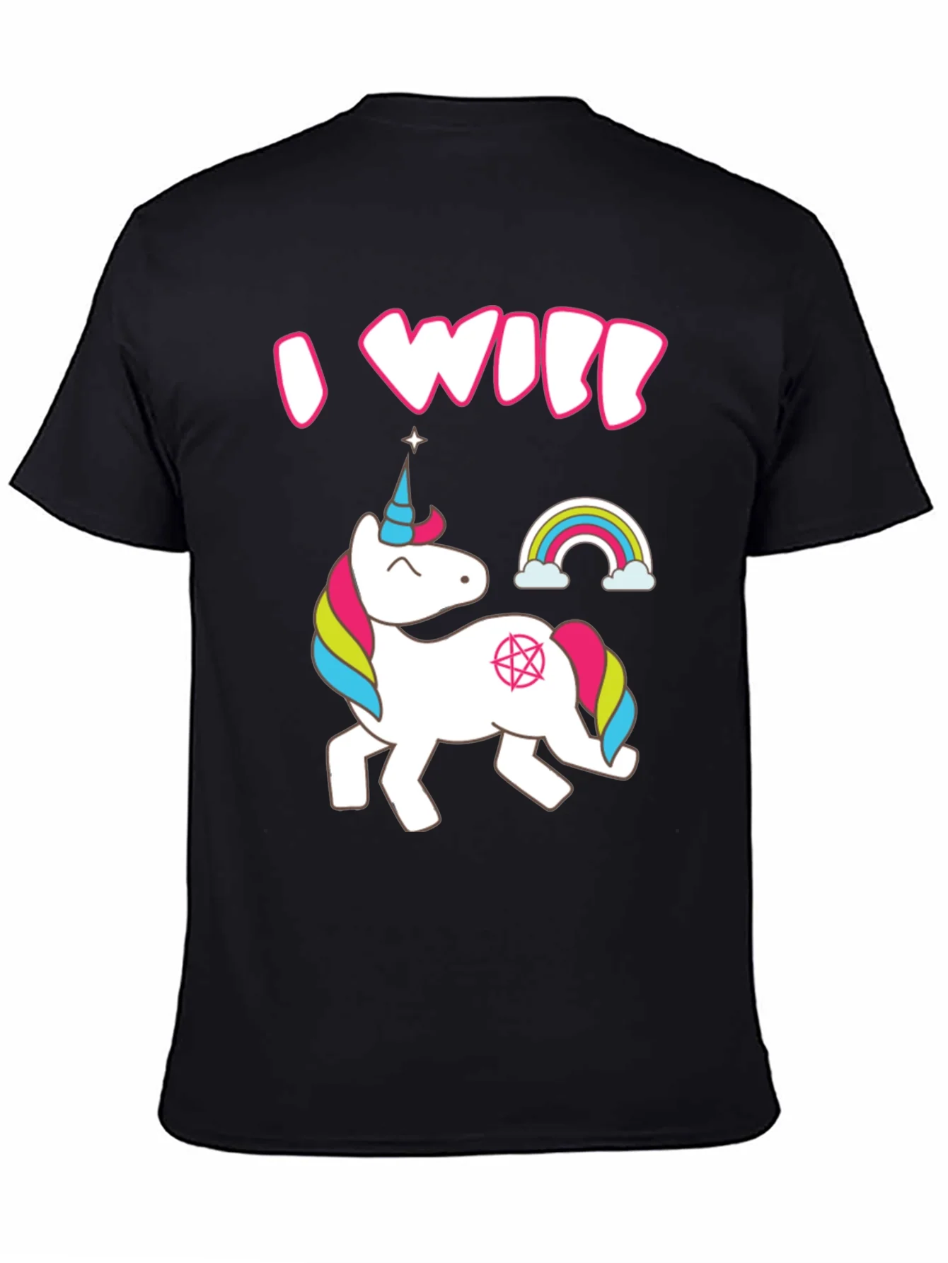 I Will Unicorn Graphic T-Shirt