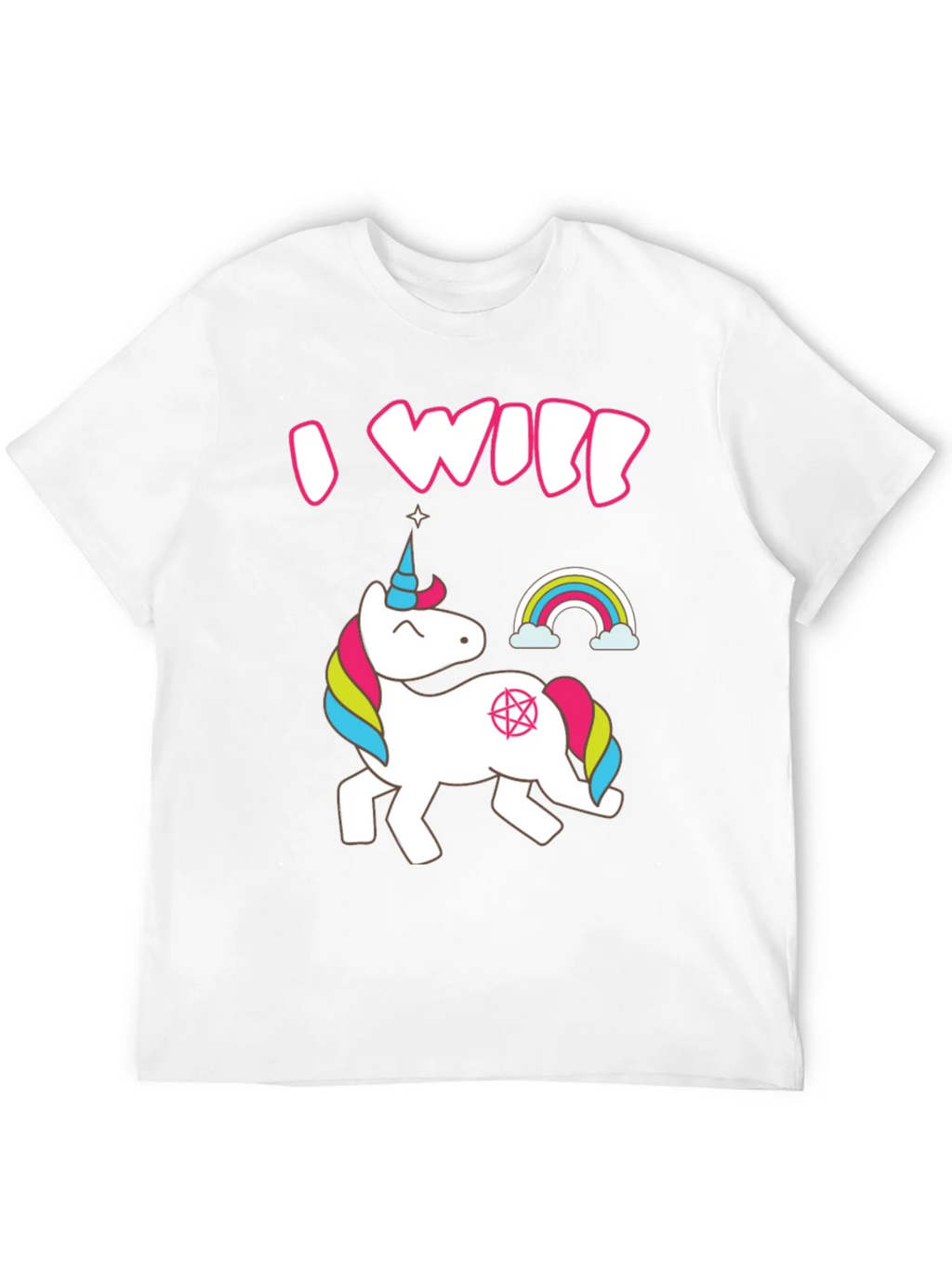 I Will Unicorn Graphic T-Shirt