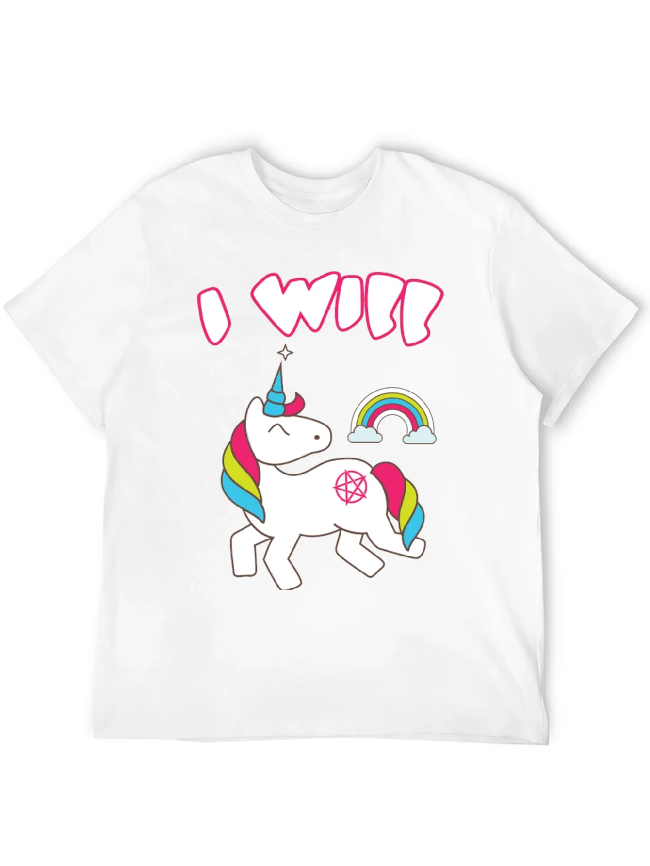 I Will Unicorn Graphic T-Shirt