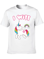 I Will Unicorn Graphic T-Shirt