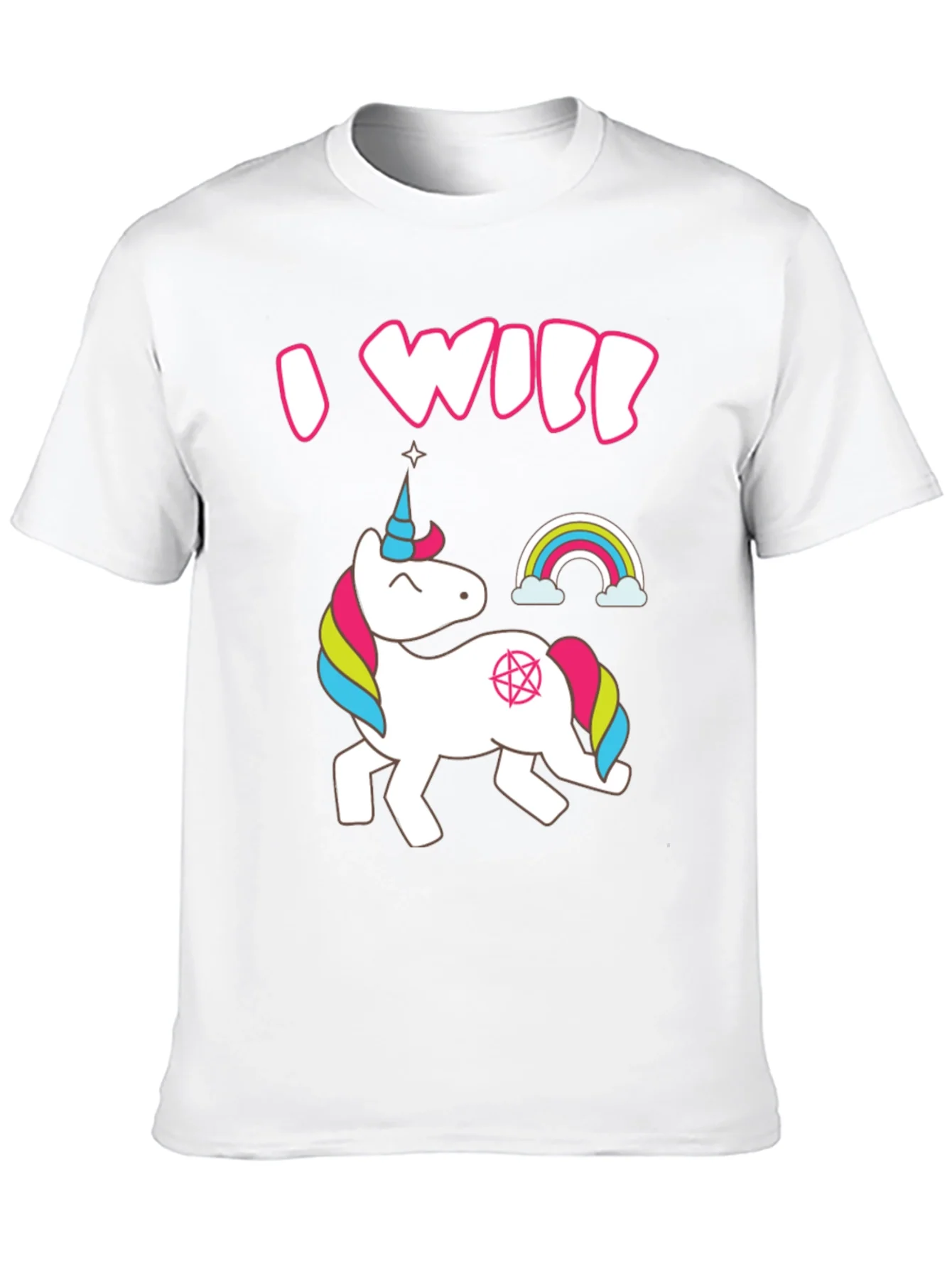 I Will Unicorn Graphic T-Shirt