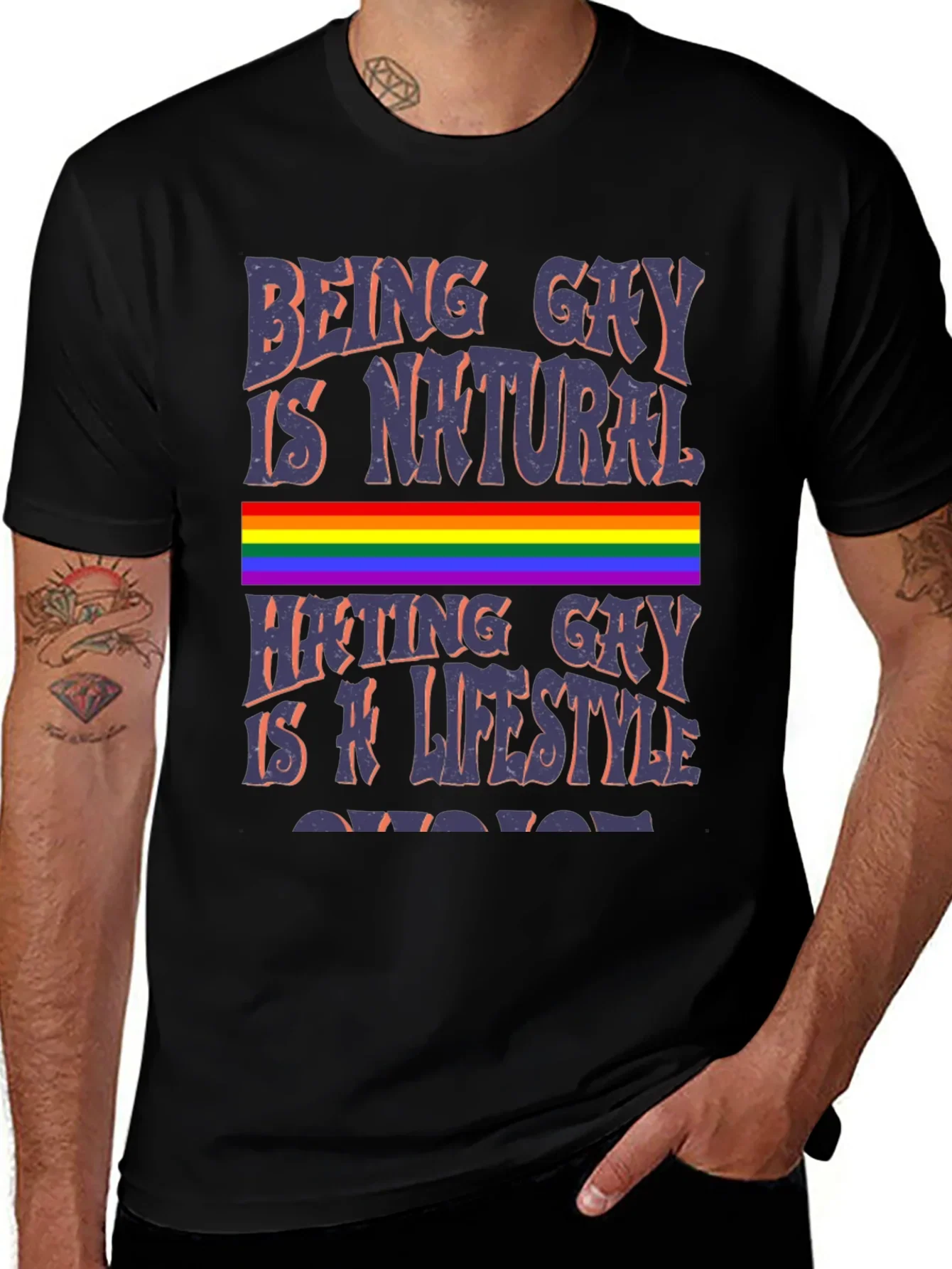 Being Gay is Natural T-Shirt