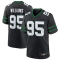 #95 Quinnen Williams Player NY.Jets Legacy Black Game Stitched Football Jerseys