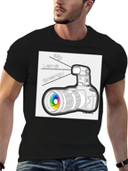 Big Lens Energy Graphic T-Shirt