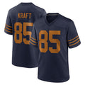 GB.Packers #85 Tucker Kraft Player Navy The 1923 Classic Game Football Jerseys
