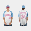 #65 GIOVANNY GALLEGOS MEXICO BASEBALL 2023 WORLD BASEBALL CLASSIC JERSEY ¨C WHITE BLUE Stitches Baseball Jerseys