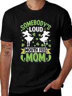 Funny Mouth Feis Mom St. Patricks Day T-Shirt