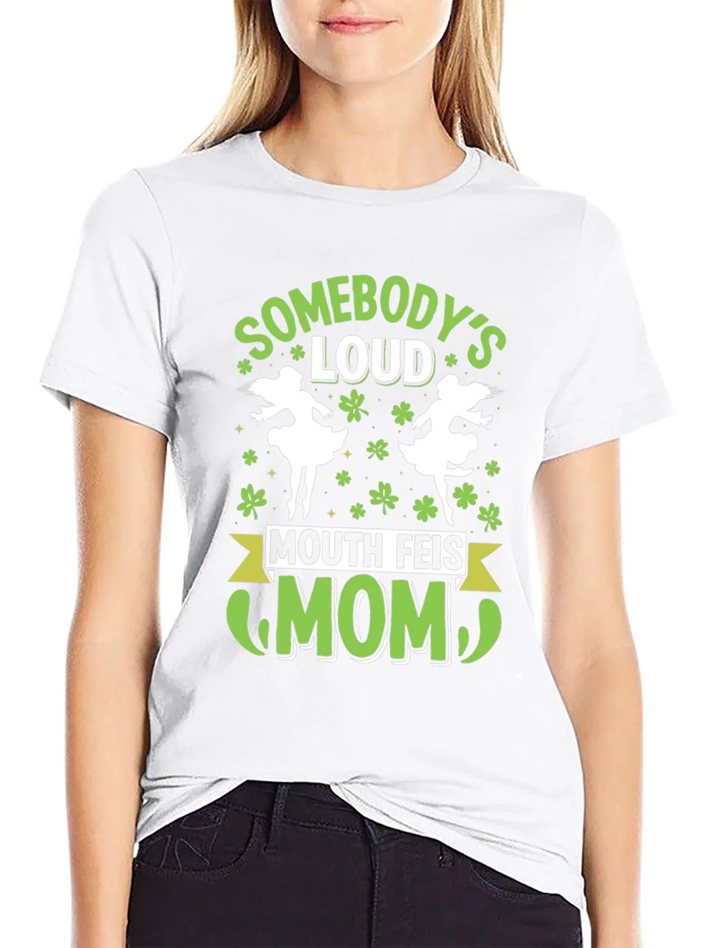 Funny Mouth Feis Mom St. Patricks Day T-Shirt
