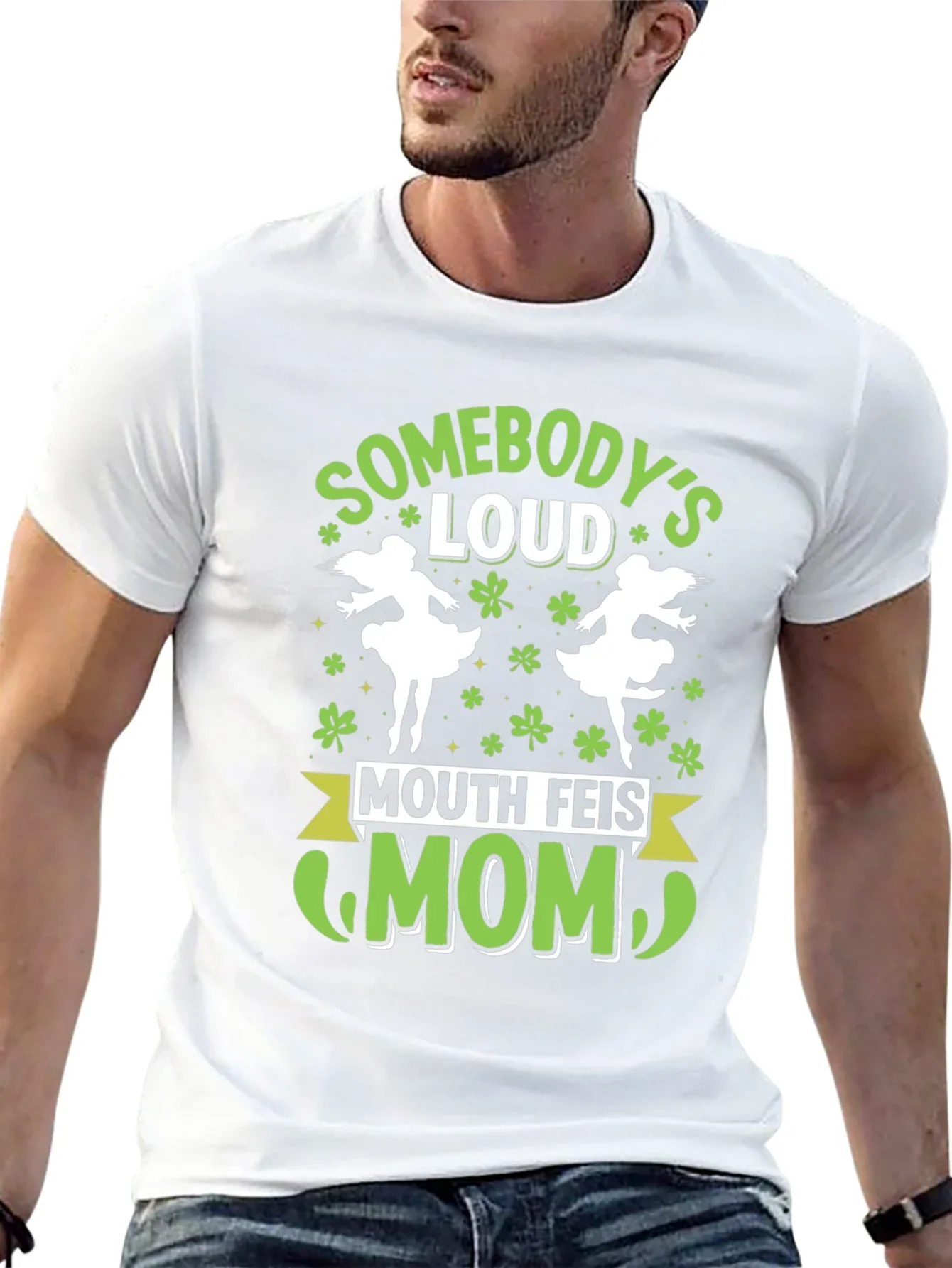 Funny Mouth Feis Mom St. Patricks Day T-Shirt