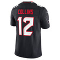 H.Texans #12 Nico Collins Player Navy Vapor F.U.S.E. Limited American Football Jerseys