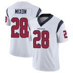 H.Texans #28 Joe Mixon Player White Vapor Limited Football Jerseys