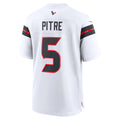 H.Texans #5 Jalen Pitre Player White Home Game Football Jerseys