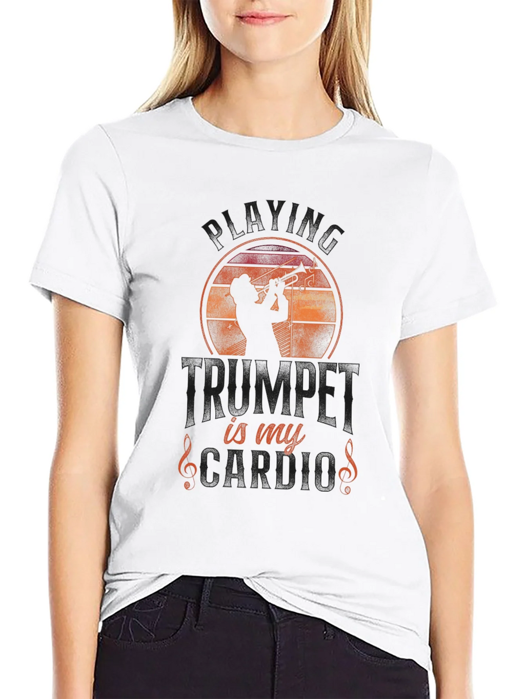 Trumpet is My Cardio Graphic Tee