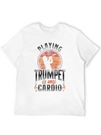 Trumpet is My Cardio Graphic Tee