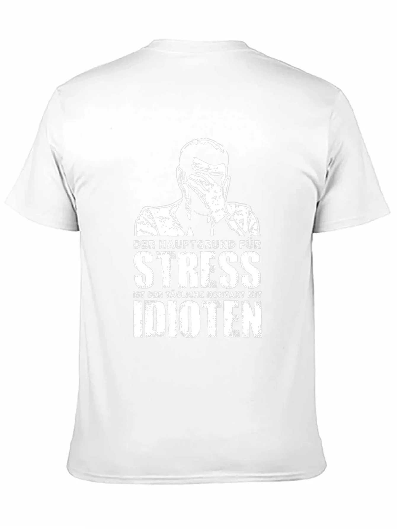 Stress Idioten T-Shirt - Black