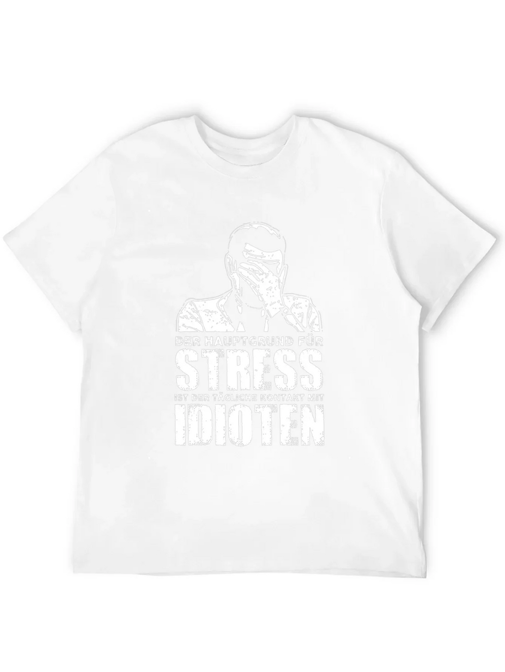 Stress Idioten T-Shirt - Black