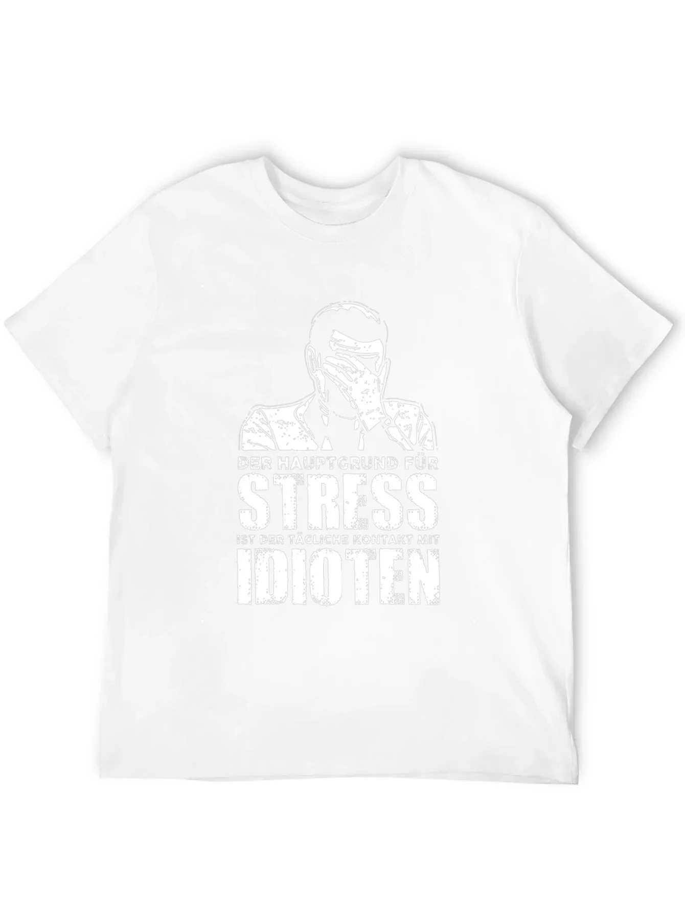 Stress Idioten T-Shirt - Black