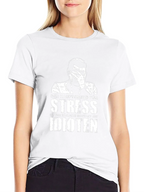 Stress Idioten T-Shirt - Black
