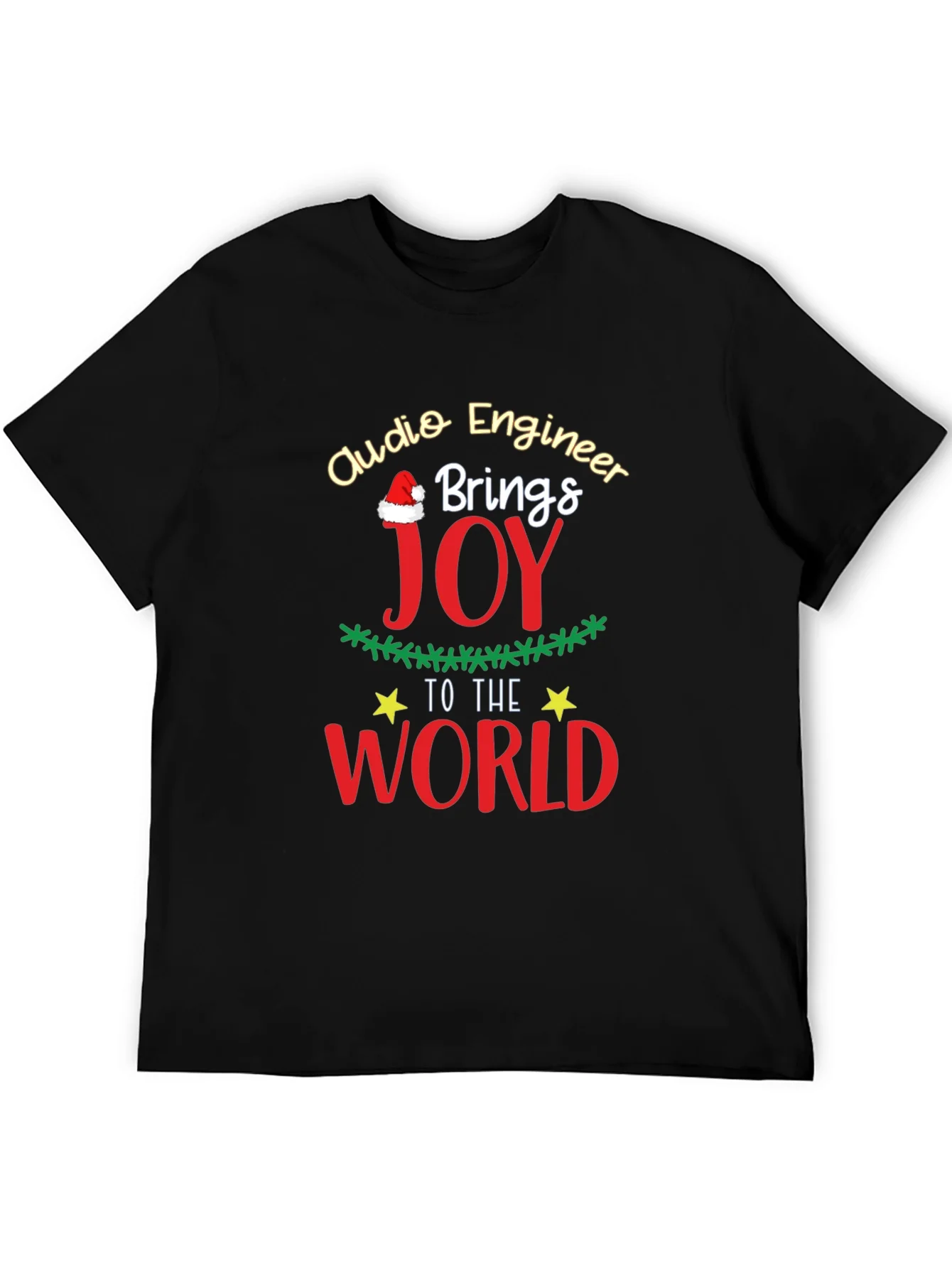 Audio Engineer Christmas Joy T-Shirt