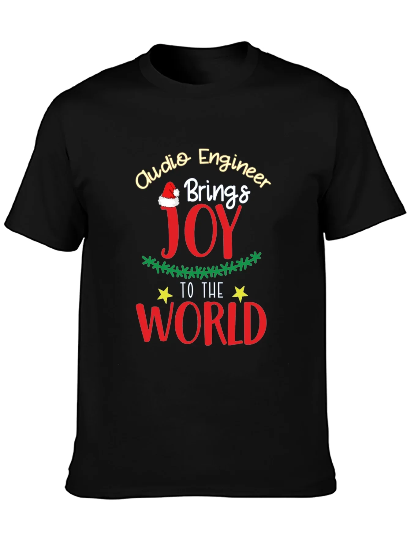 Audio Engineer Christmas Joy T-Shirt