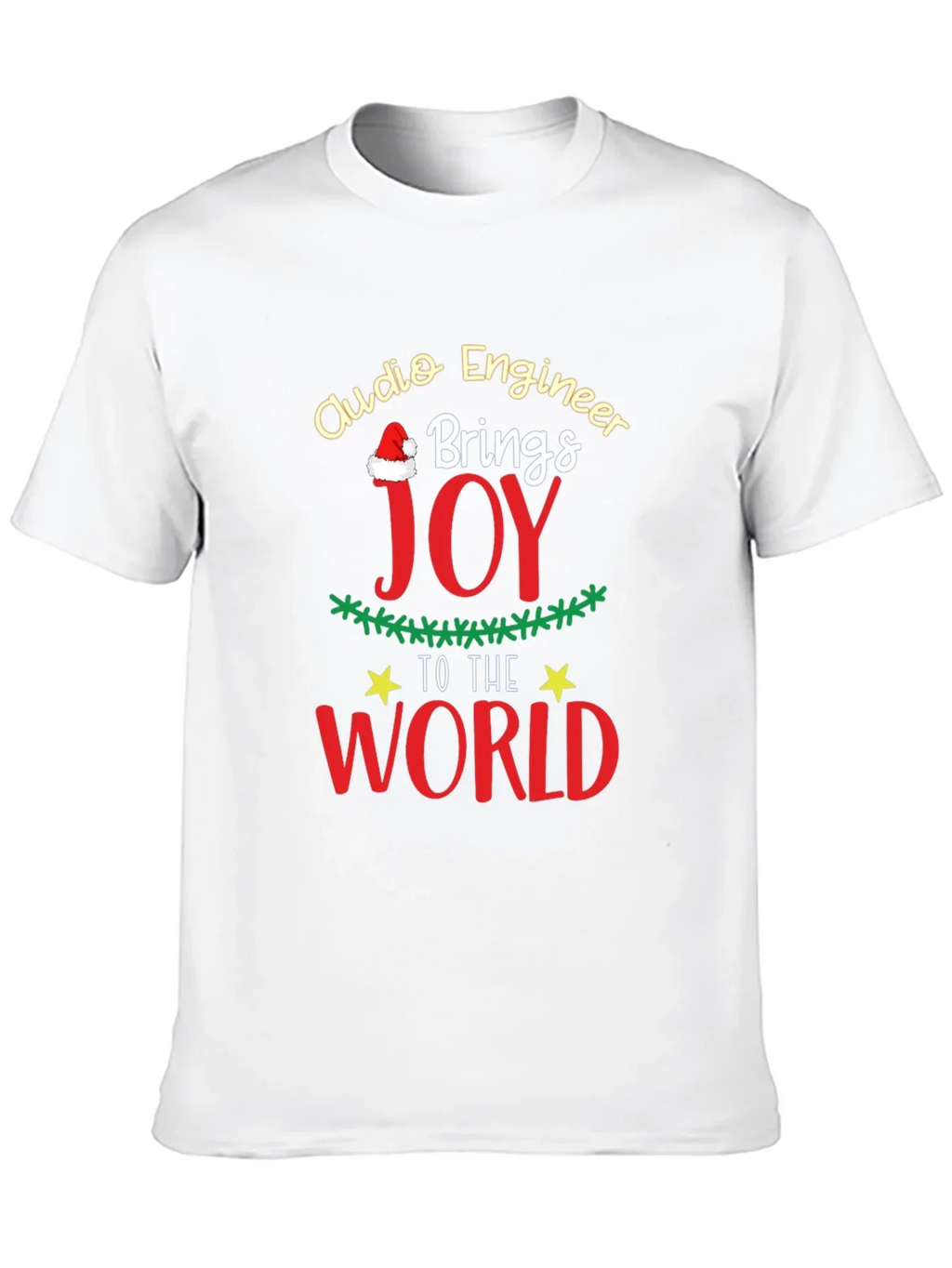 Audio Engineer Christmas Joy T-Shirt