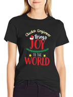 Audio Engineer Christmas Joy T-Shirt