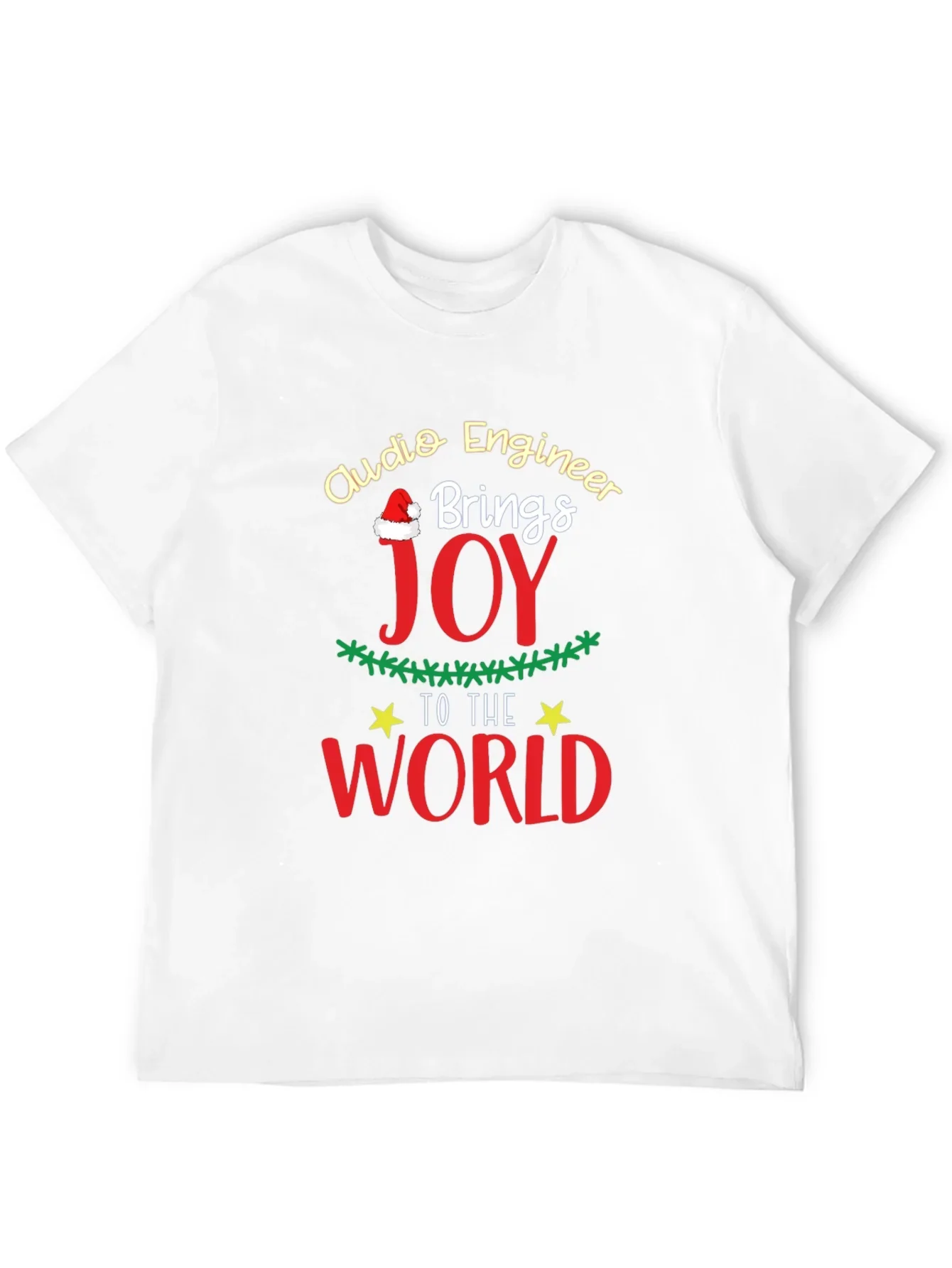 Audio Engineer Christmas Joy T-Shirt