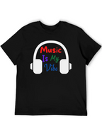 Music Is My Vibe Graphic Tee