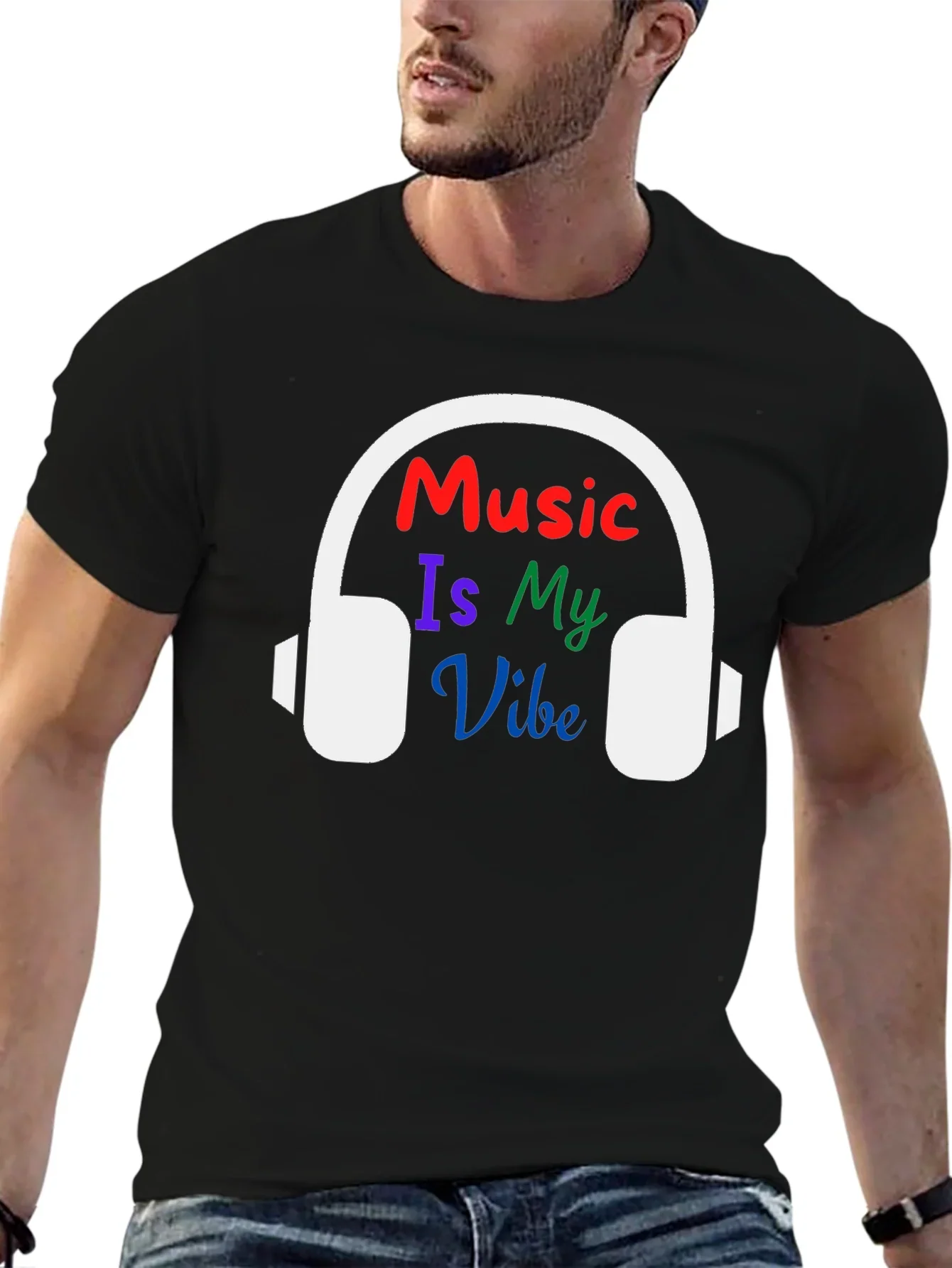 Music Is My Vibe Graphic Tee