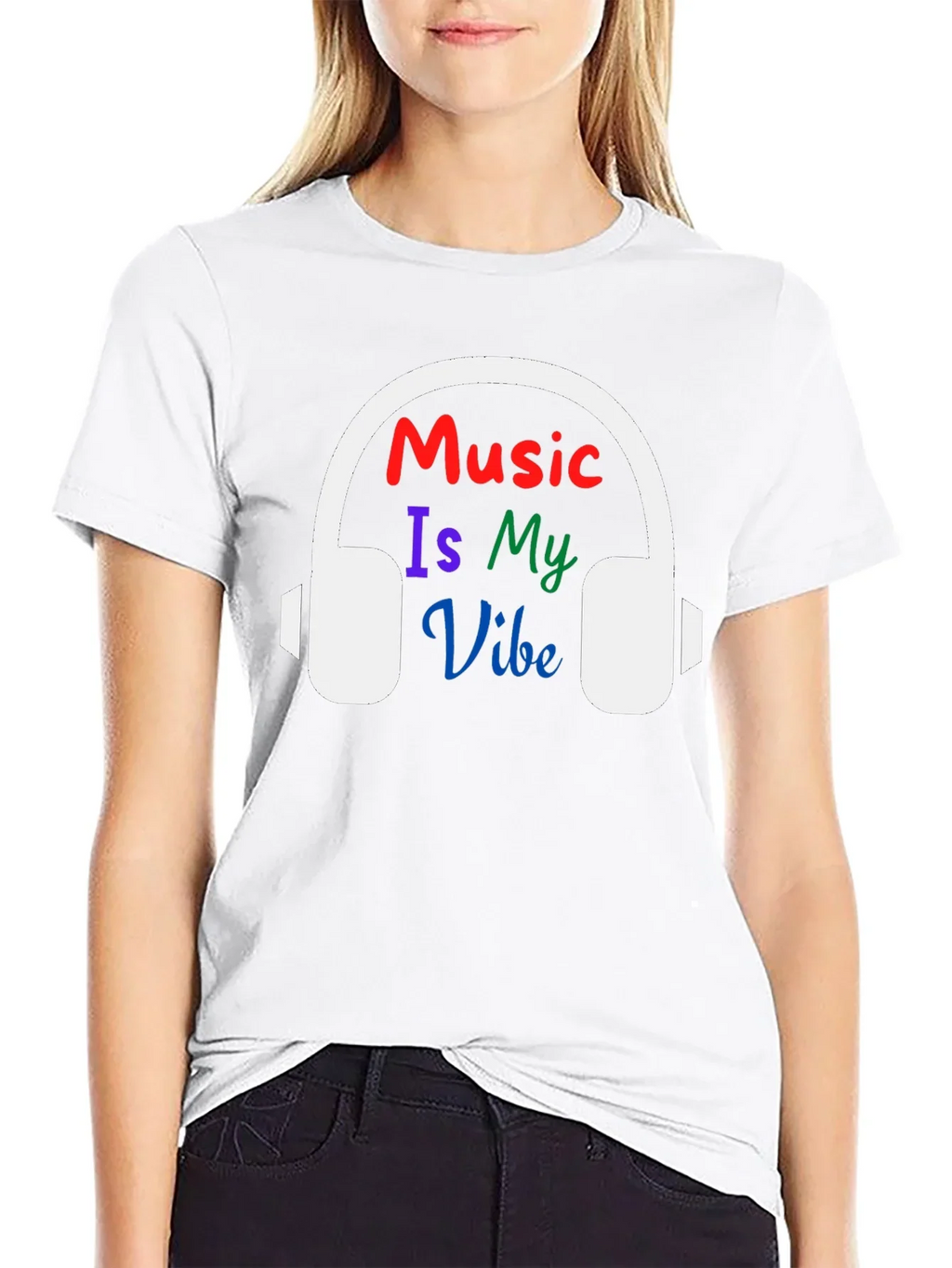 Music Is My Vibe Graphic Tee