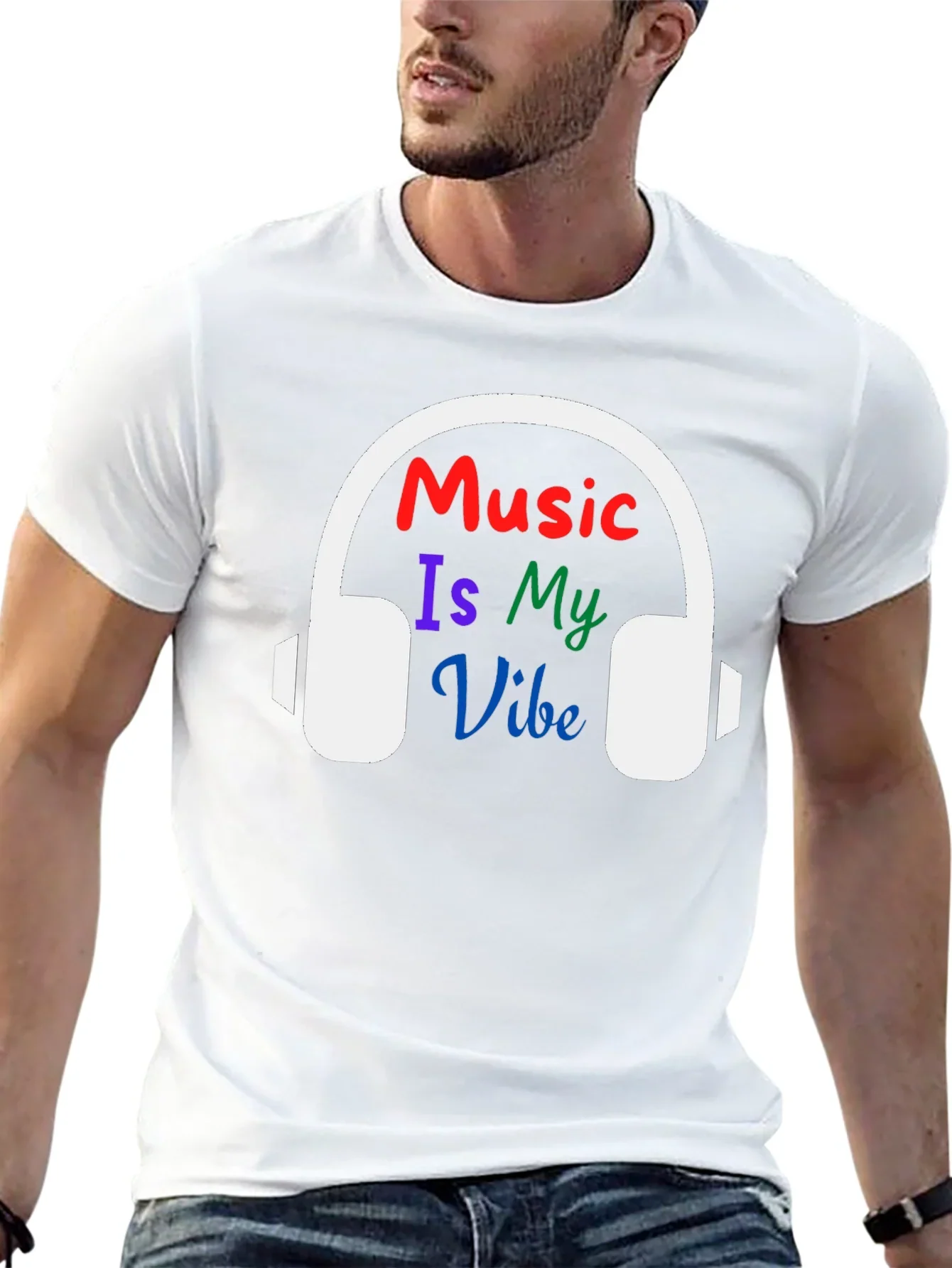Music Is My Vibe Graphic Tee
