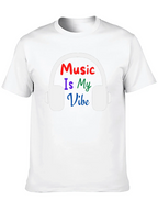 Music Is My Vibe Graphic Tee