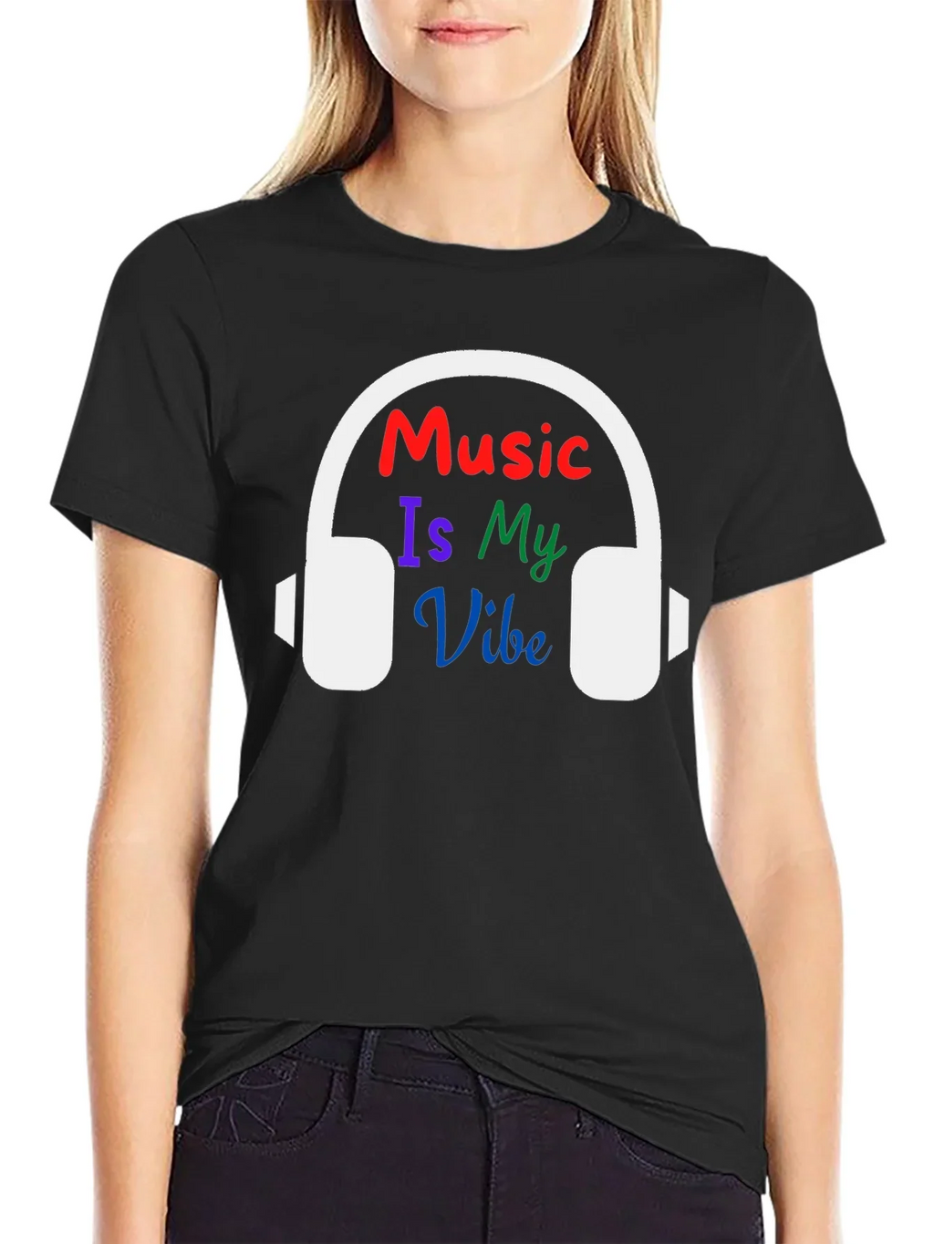 Music Is My Vibe Graphic Tee