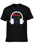 Music Is My Vibe Graphic Tee