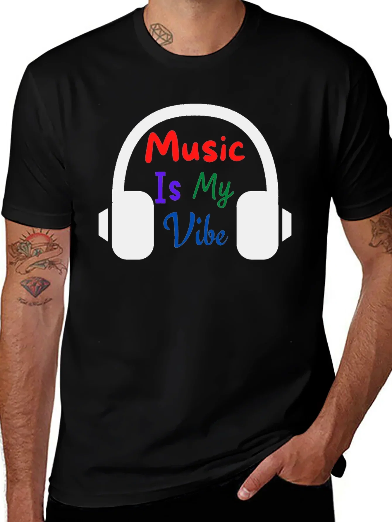 Music Is My Vibe Graphic Tee