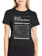 Beard Nutrition Facts T-Shirt