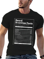 Beard Nutrition Facts T-Shirt