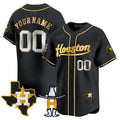 Custom Houston Astros Rodeo Patch Vapor Premier Limited ¨C All Stitched Baseball Jersey