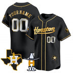 Custom Houston Astros Rodeo Patch Vapor Premier Limited ¨C All Stitched Baseball Jersey