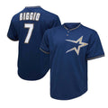 Houston Astros #7 Craig Biggio  1991 Cooperstown Collection Mesh Pullover Jersey - Navy Baseball Stitched Jerseys