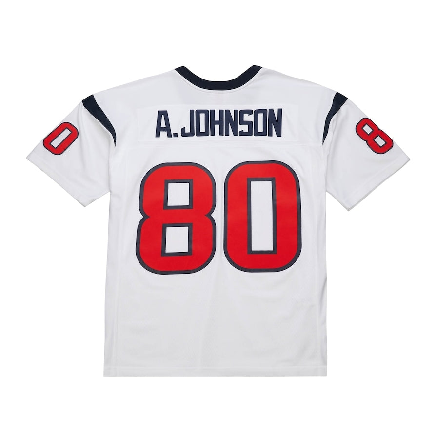 H.Texans #80 Andre Johnson Player  White Legacy Replica American Football Jerseys