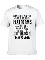 Master of Safety Scaffolder T-Shirt