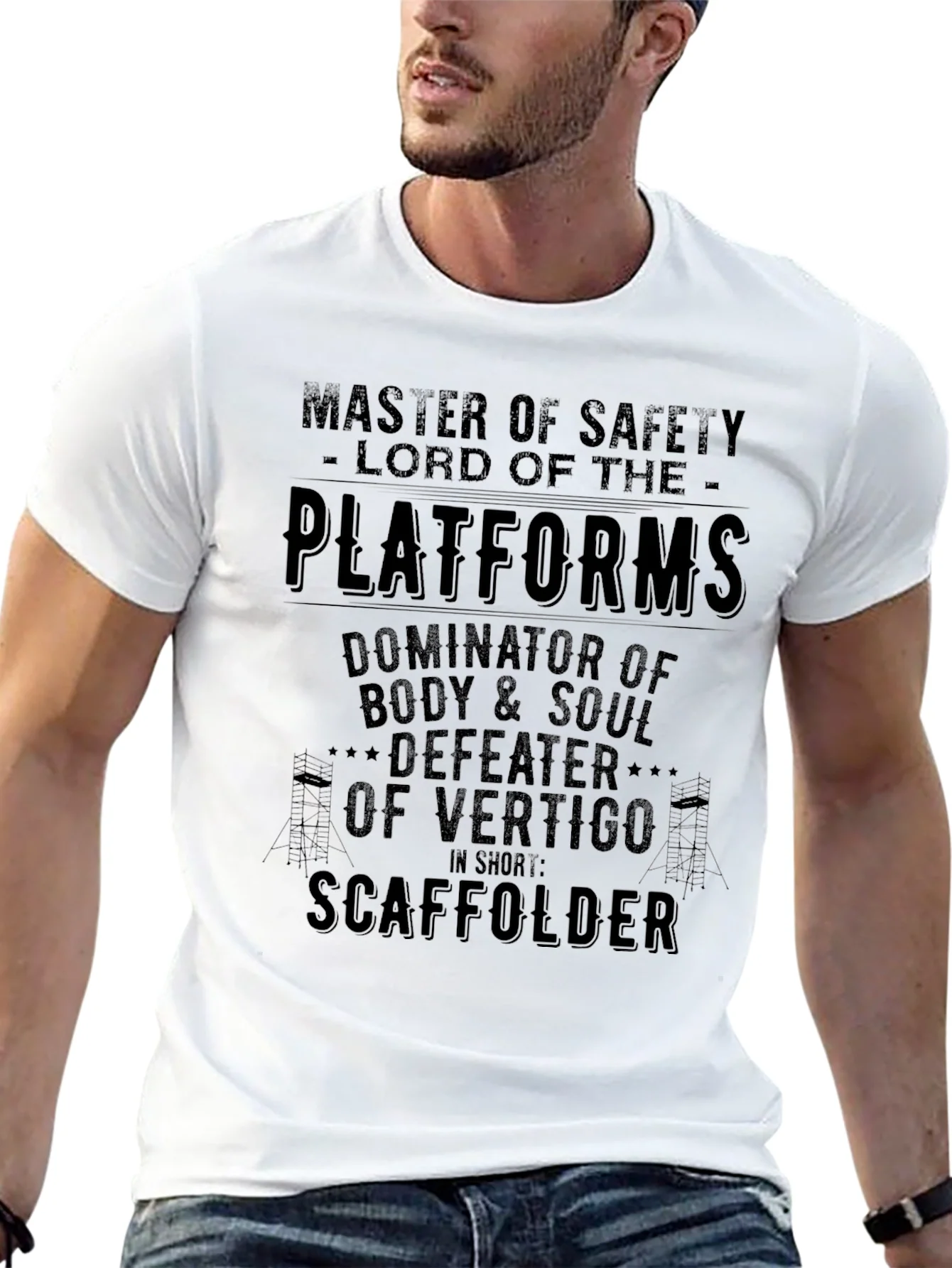 Master of Safety Scaffolder T-Shirt
