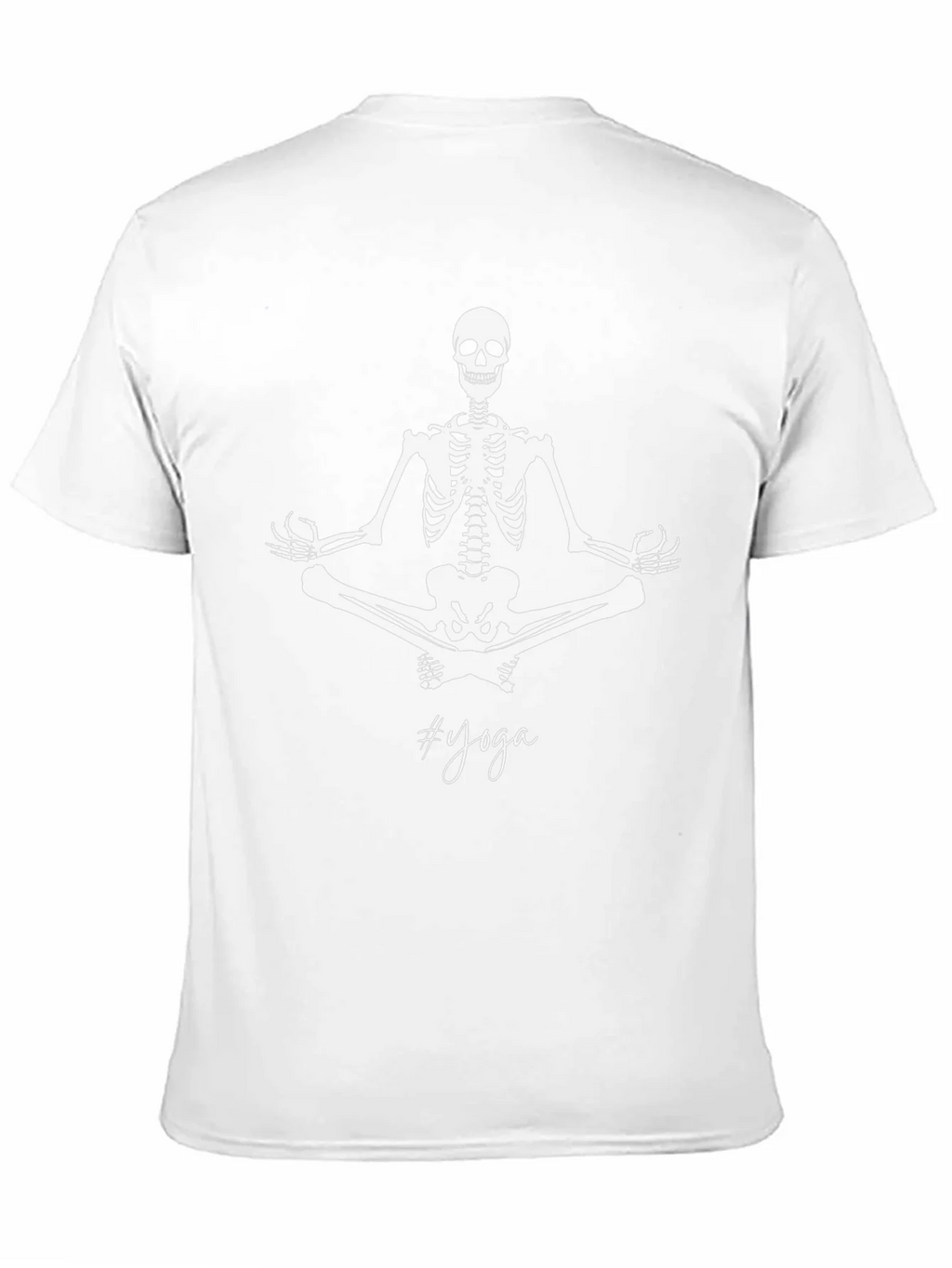 Yoga Skeleton Black T-Shirt