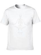 Yoga Skeleton Black T-Shirt