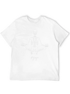 Yoga Skeleton Black T-Shirt