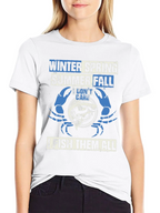 Fishing T-Shirt: Winter Spring Summer Fall