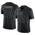 IN.Colts #14 Alec Pierce Player RFLCTV Limited Black Football Jerseys