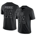 IN.Colts #14 Alec Pierce Player RFLCTV Limited Black Football Jerseys